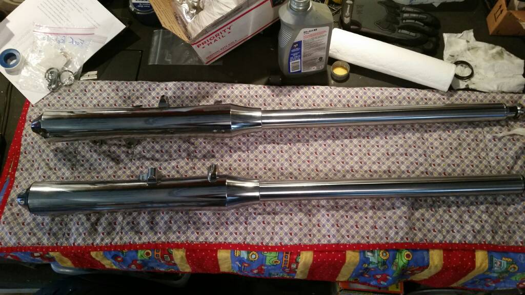 Rebuilt the forks Big Dog Motorcycles Forum