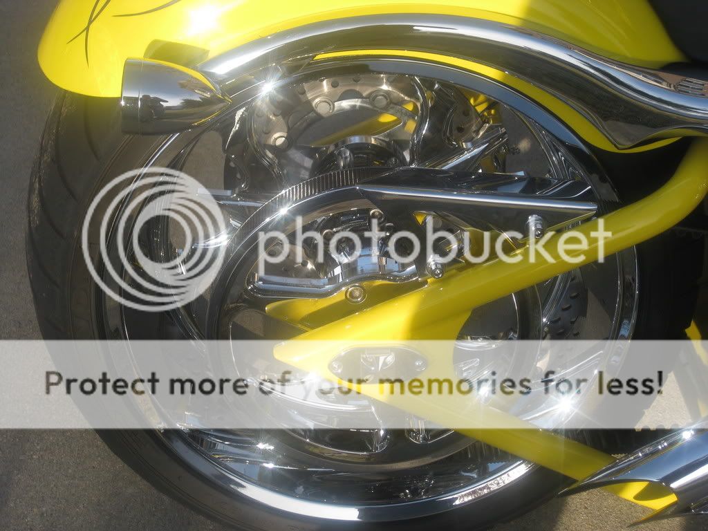 Simichrome Polish Motorcycle Wheel Restoration