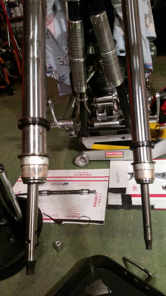 Rebuilt the forks Big Dog Motorcycles Forum