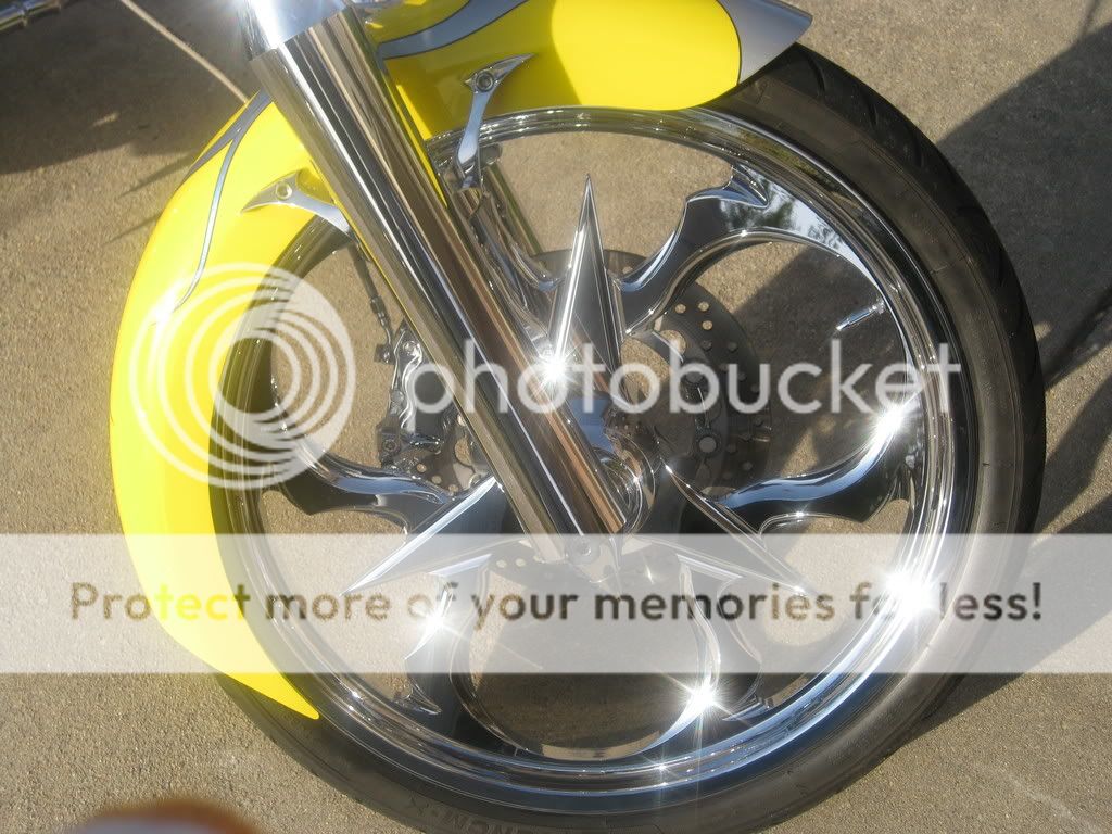 Simichrome Polish Motorcycle Wheel Restoration